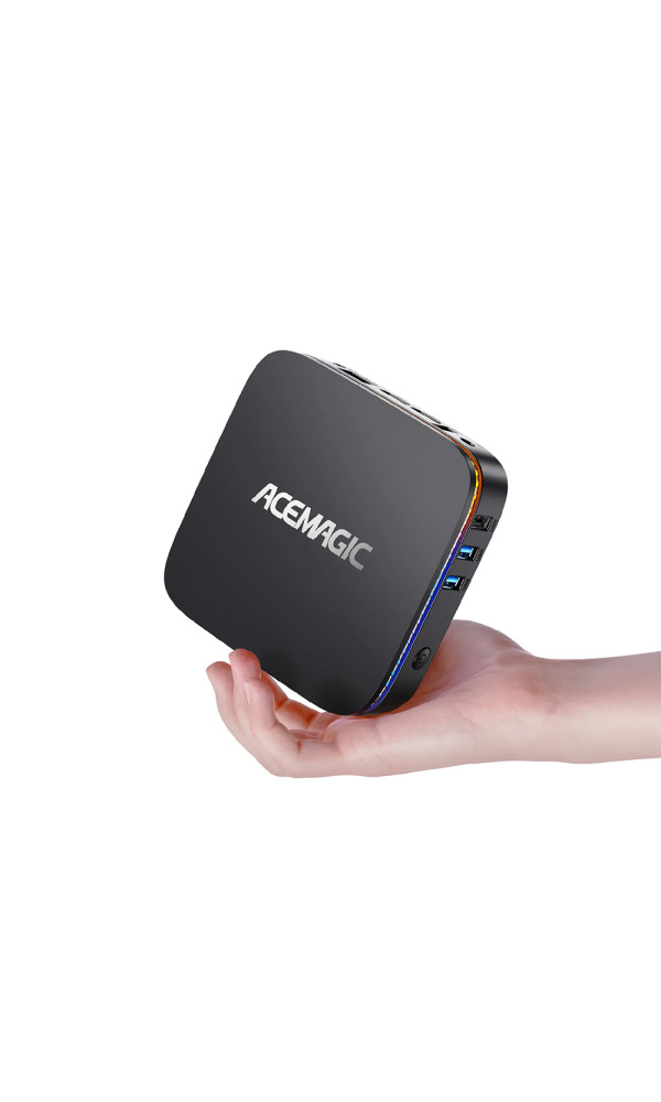 Acemagic AK1 PLUS Intel N100 8GB DDR4 256GB NVMe 2xHDMI 2x3.0 USB / Wifi6/BT5.2 Win11Pro Mini Pc