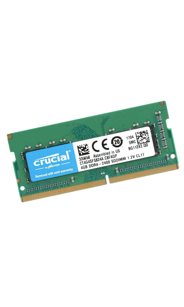 Crucial CT4G4SFS824A 4 GB DDR4 2400 MHz Notebook Bellek